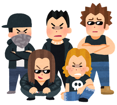 8年くらい前にメキシコ旅行行った時に顔面タトゥー入りのギャング3人に囲まれたワイ