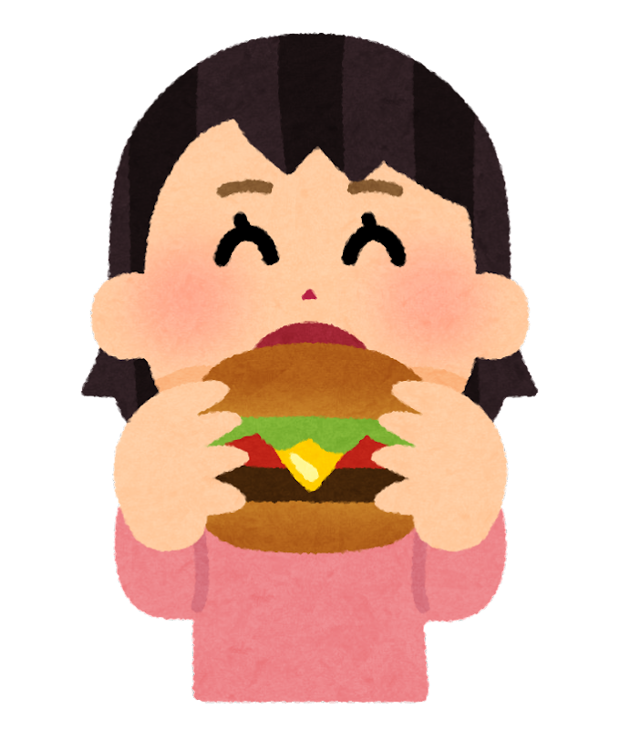 syokuji_hamburger_girl.png